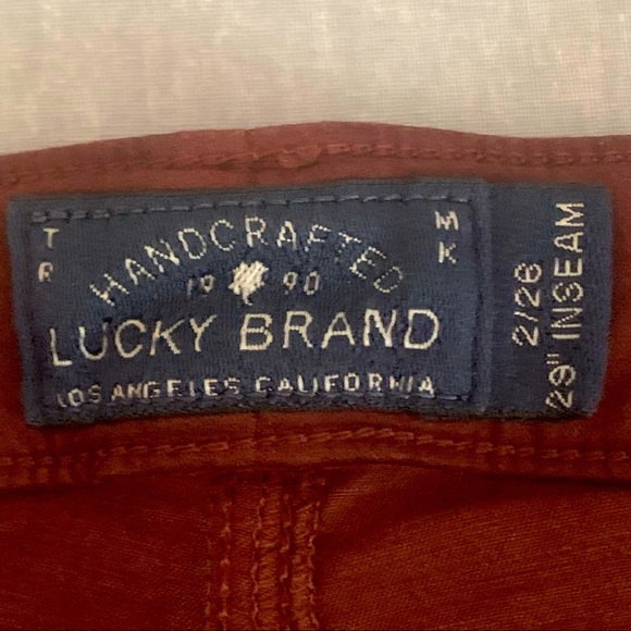 LUCKY BRAND Brooke Legging Jean Fall Red Skinny Jeans Style 7W12462 - Picture 2 of 15